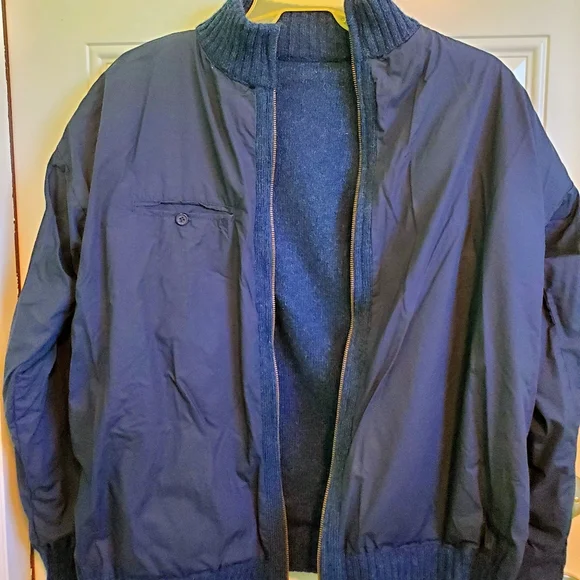 Men's CARRAIG DONN Ireland Wool and Tweed Full-zip Cardigan sz XL Rare! - Picture 8 of 13